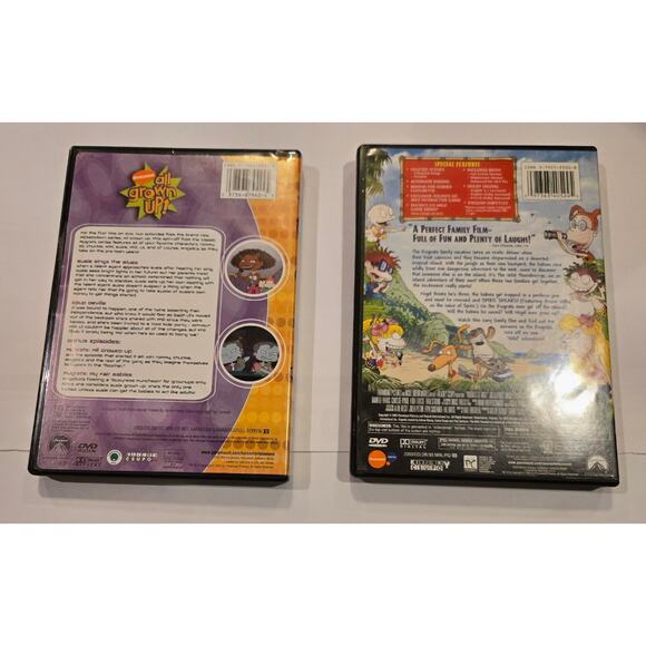 Nickelodeon Rugrats Movie Bundle - Rugrats: All Grown Up & Go Wild Movies - Picture 3 of 3